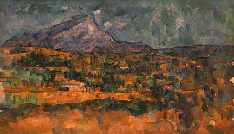 Paul Cezanne Mont Sainte-Victoire Sweden oil painting art